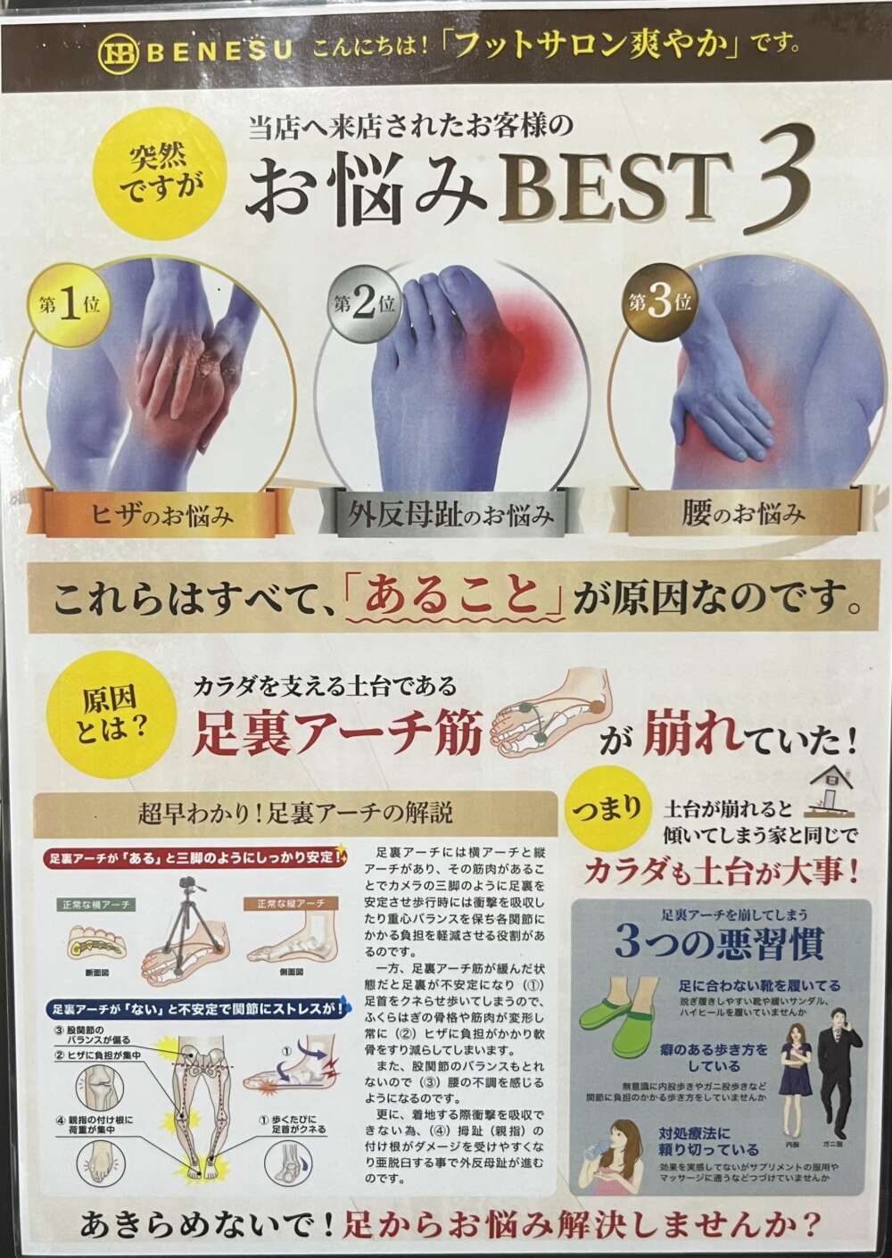 フットサロン爽やか　11日夜以外出店！場所未定